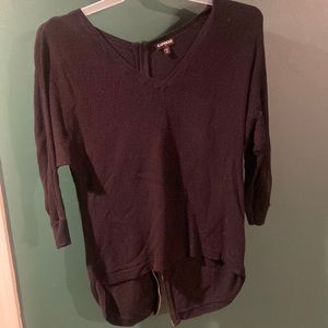 Black express sweater